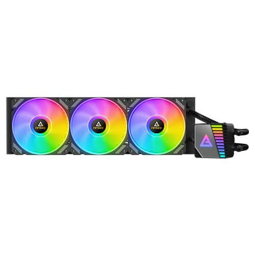 Refrigeración Líquida Antec Symphony 360 ARGB – AIO 360mm, RGB Espejo, Compatible Intel y AMD, TDP 250W