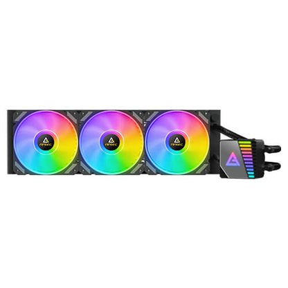 Refrigeración Líquida Antec Symphony 360 ARGB – AIO 360mm, RGB Espejo, Compatible Intel y AMD, TDP 250W