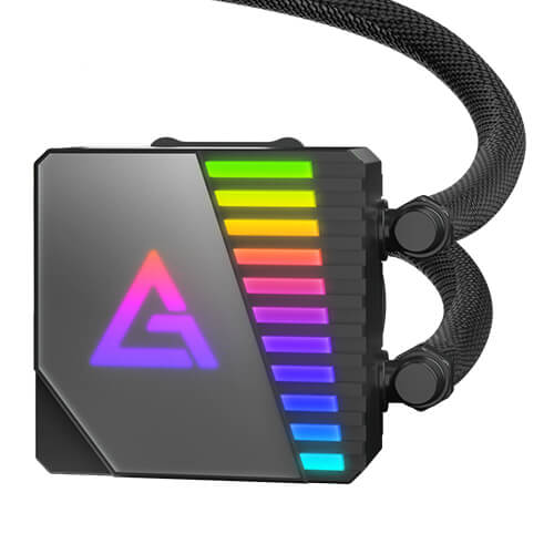 Refrigeración Líquida Antec Symphony 360 ARGB – AIO 360mm, RGB Espejo, Compatible Intel y AMD, TDP 250W